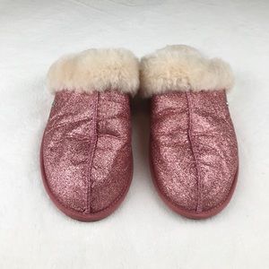 UGG glitter slippers